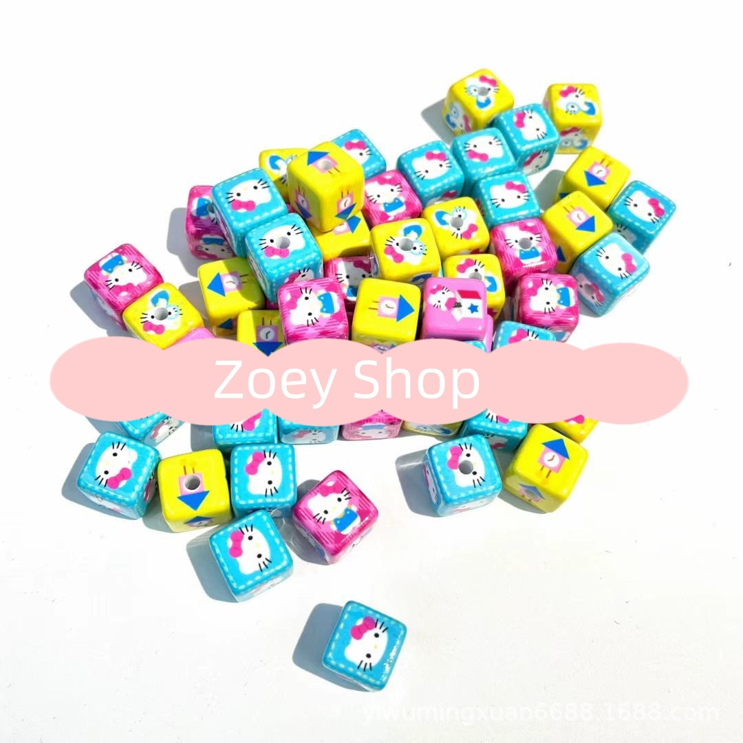 D-08 Stitch&HK Cube Beads