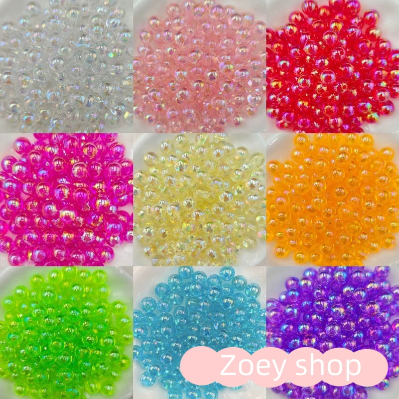 D-09 Glorious Bubble Beads (6mm)(by duck)