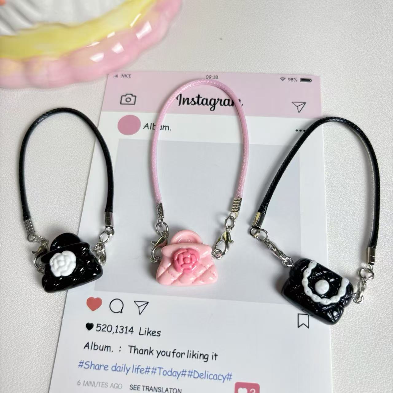 A-(flash sale) C-63 Mix Labubu Hanging (color dots