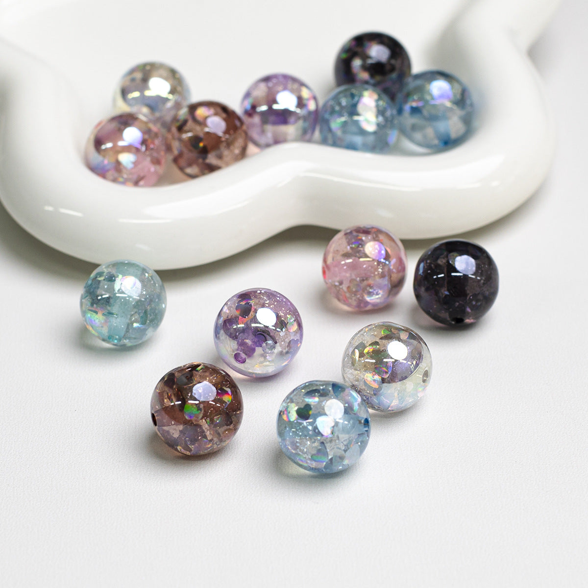 D-30 Mix Fancy Beads(1 pc/bag (color dots