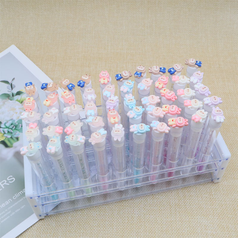 Y-10 Labubu&Stitch Eyebrow Brush (color dots