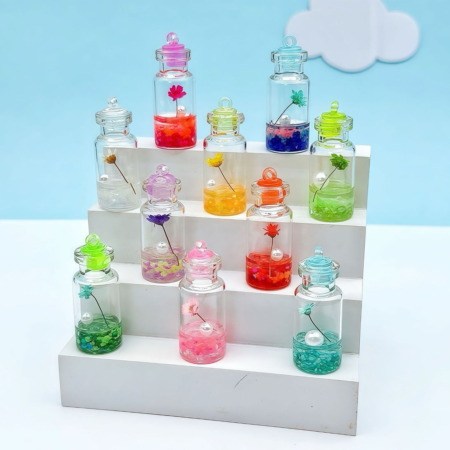 A-(New) C-03 Luminous Dry Flower Wish Bottle