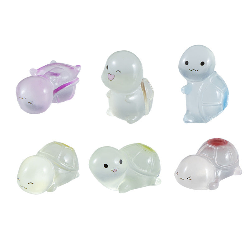 C-32 Luminous Funny Emoji Turtle