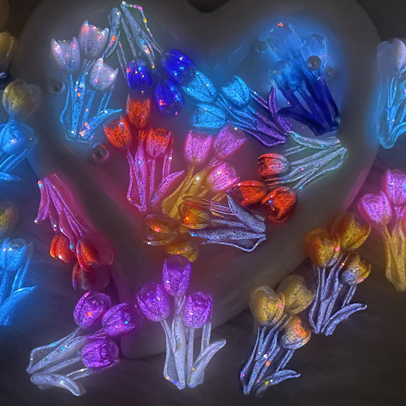 D-03 Luminous Tulip Flower