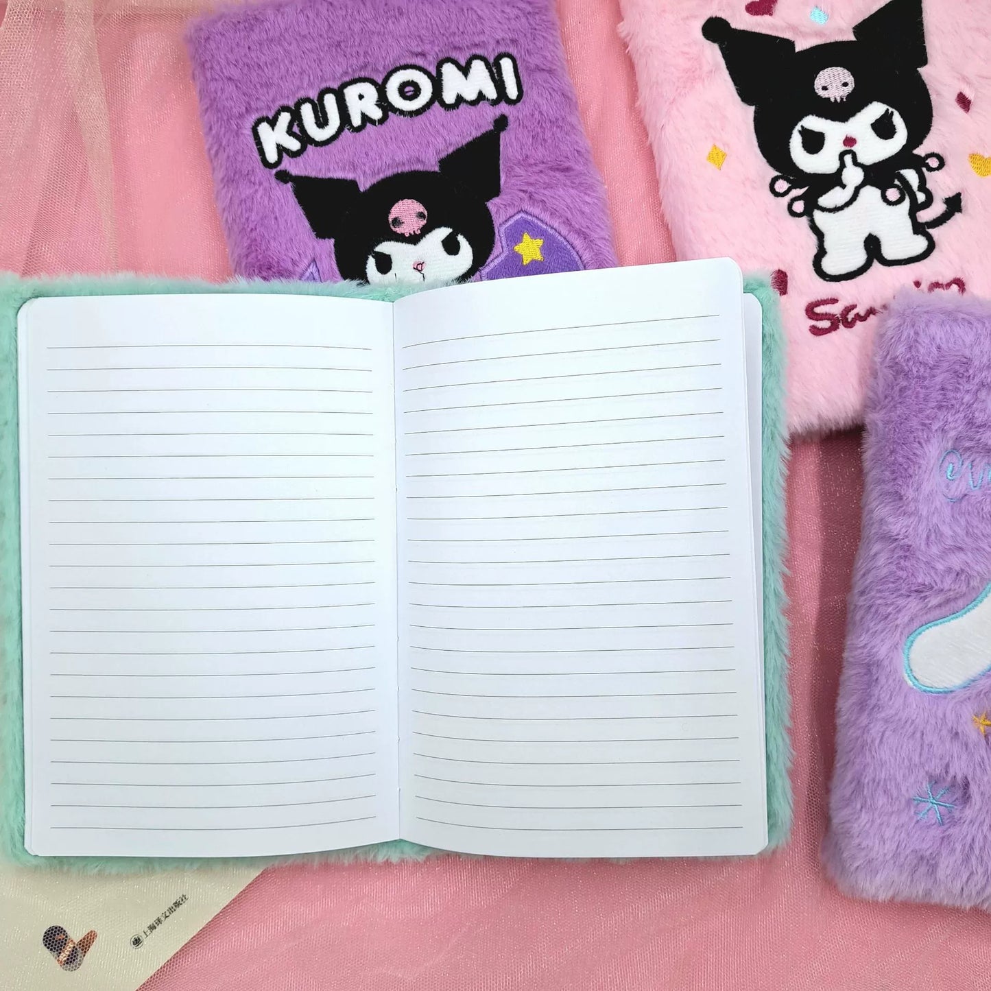 T-04 Sanrio Fluffy Big Notebook (don't join game)