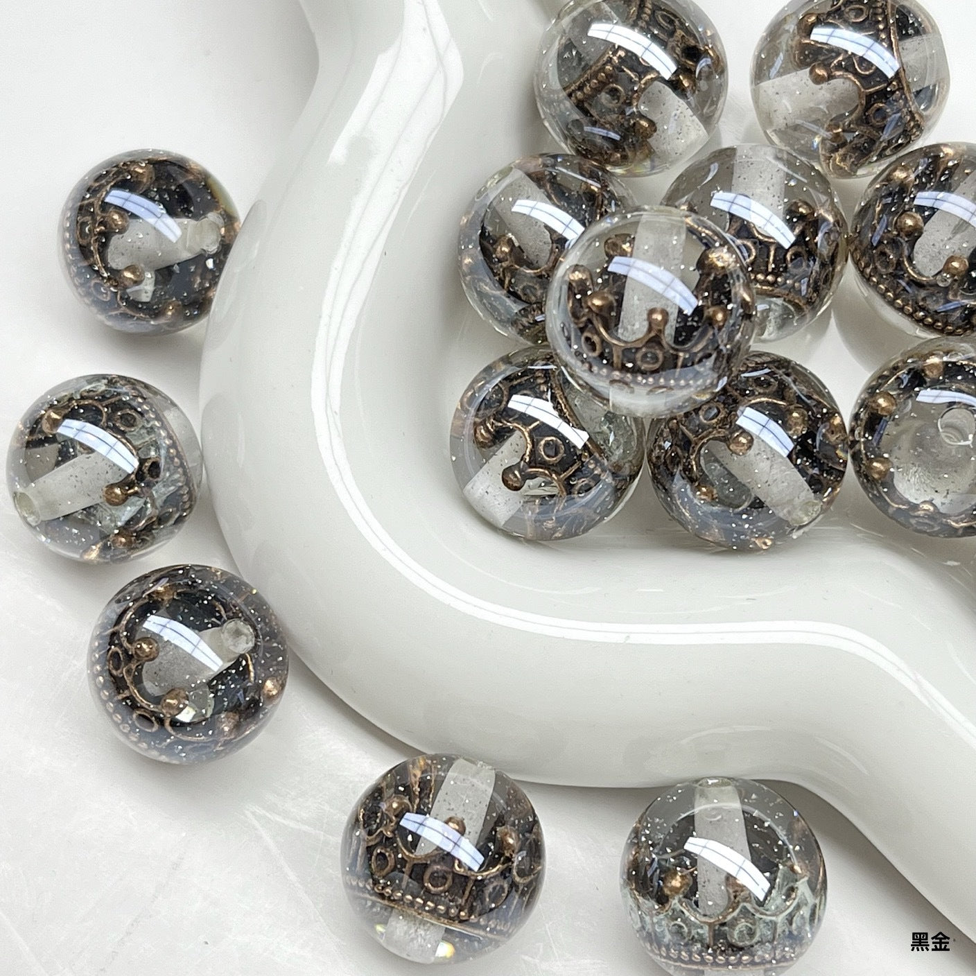 D-30 Mix Fancy Beads(1 pc/bag (color dots