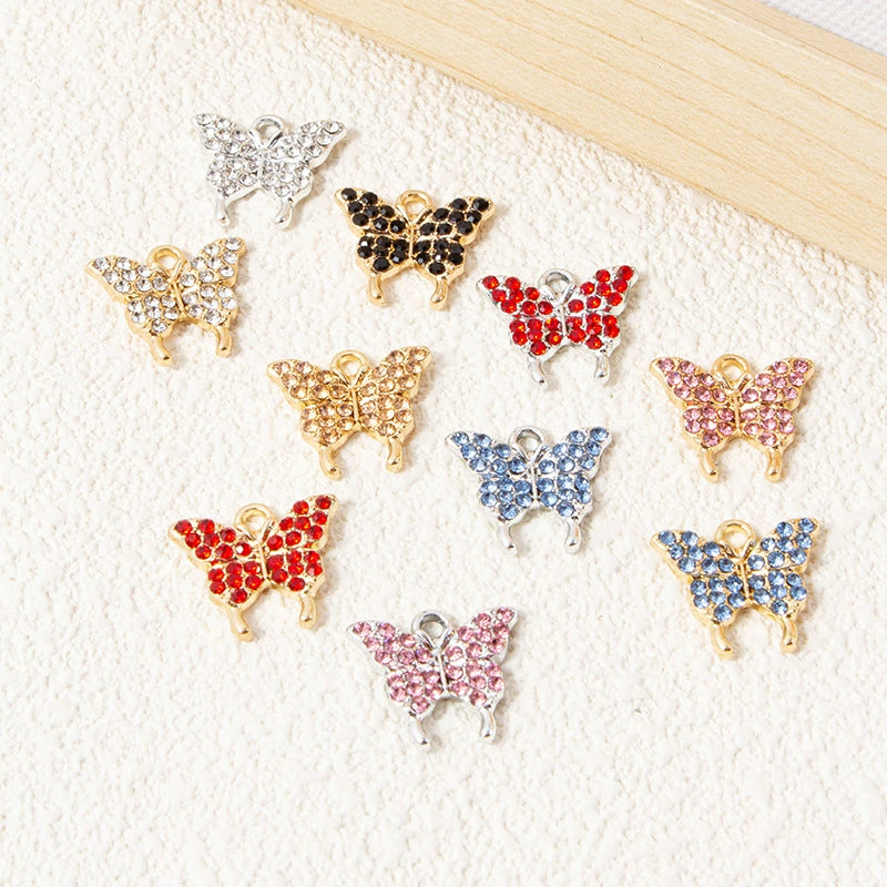 P-06 Diamond Butterfly Pendant