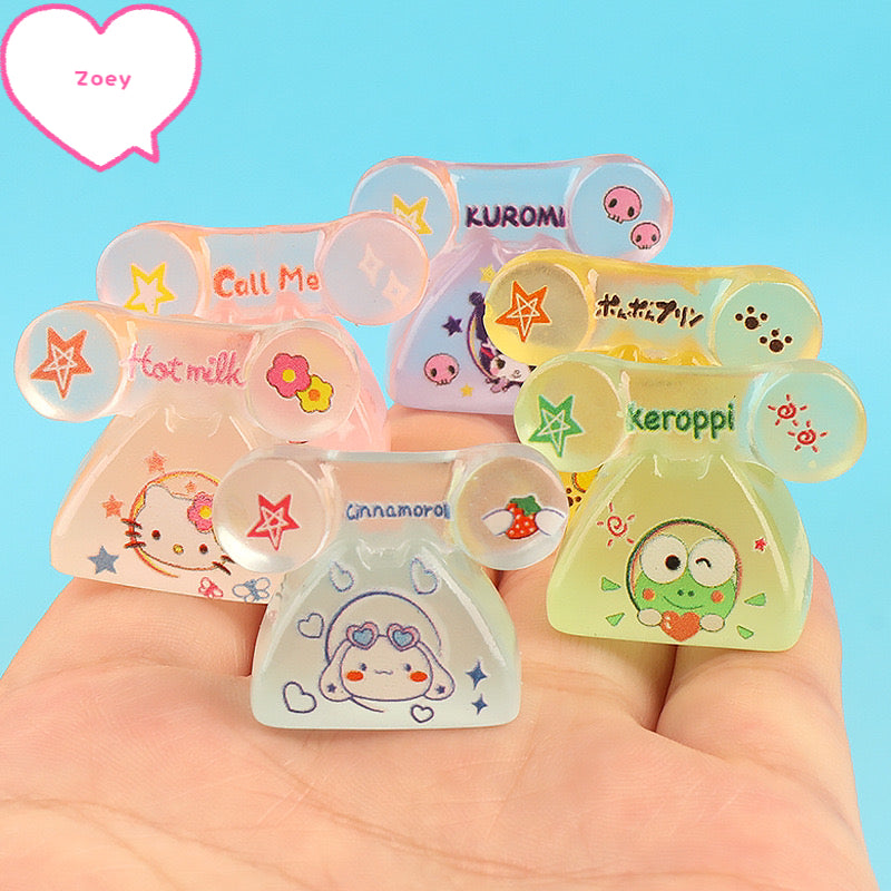 D-16 Luminous Sanrio Phone (7styles