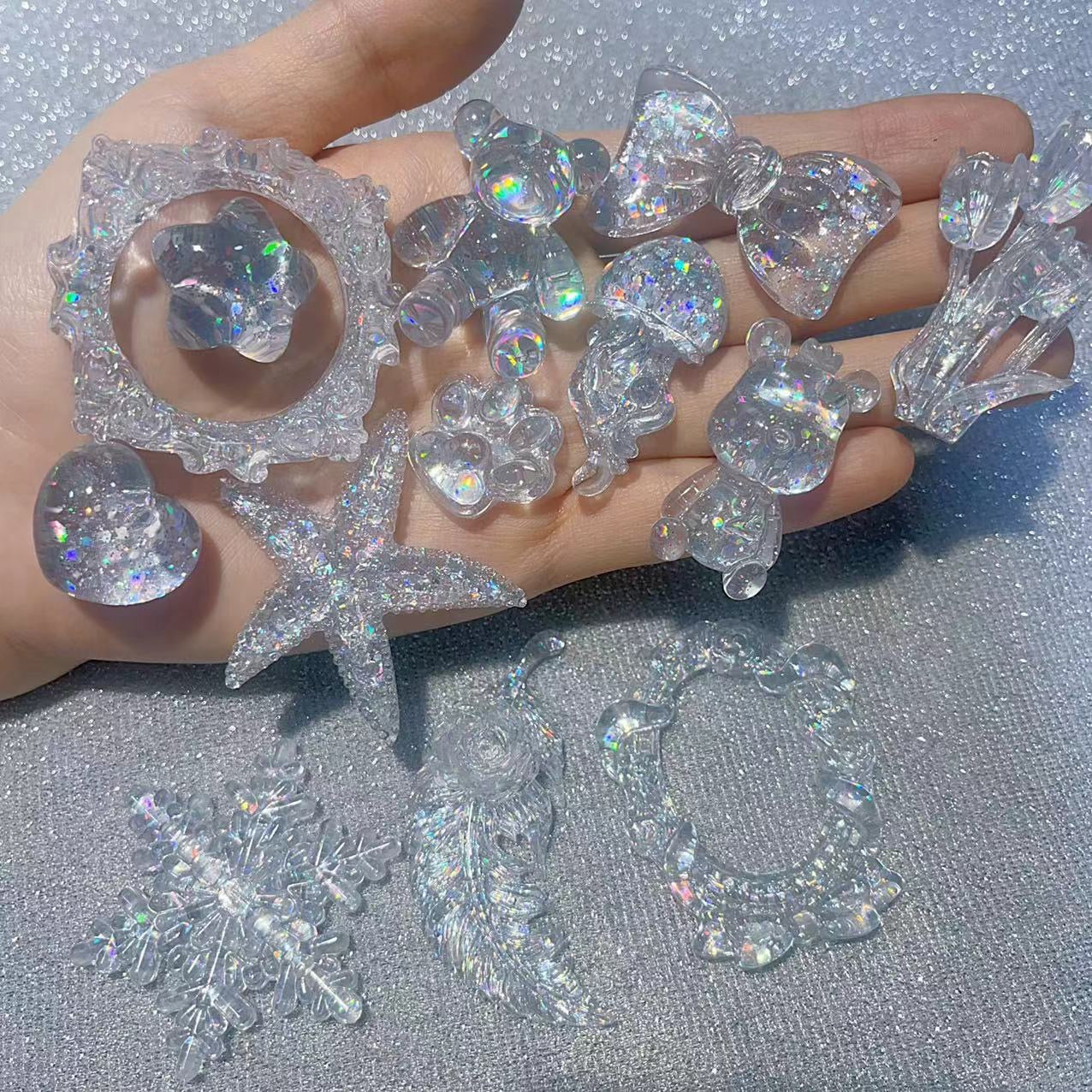 C-63 Luminous Silver Charms (9styles