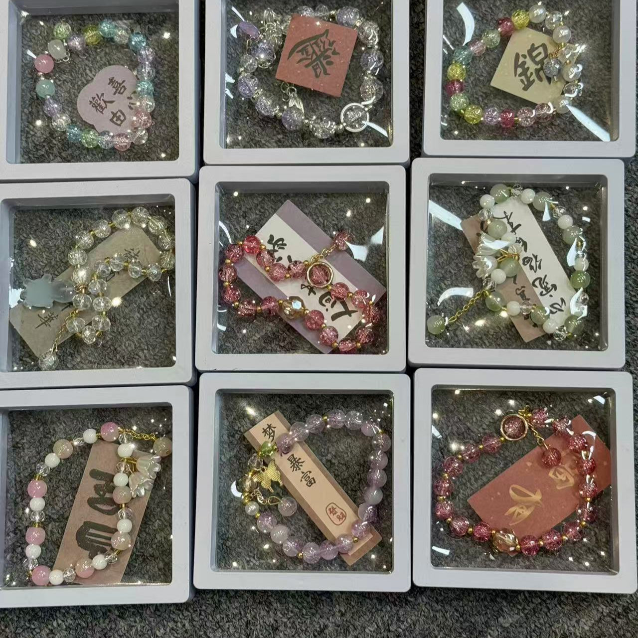 Y-06 Mix Luxury Bracelets(color dots