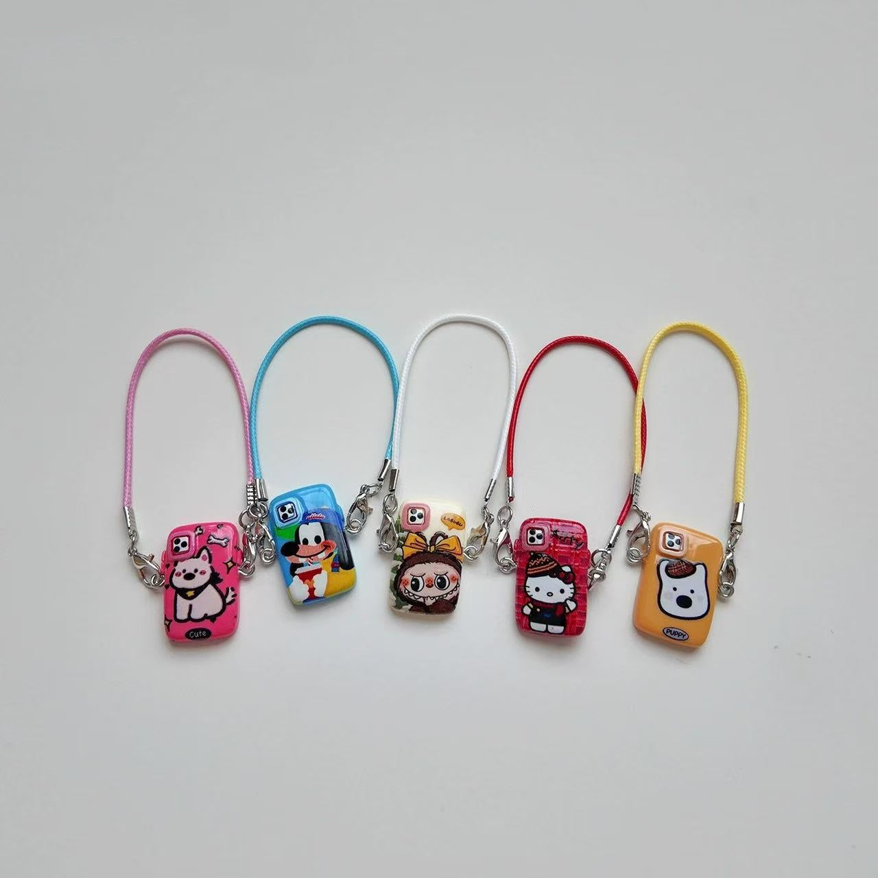 A-(flash sale) C-63 Mix Labubu Hanging (color dots