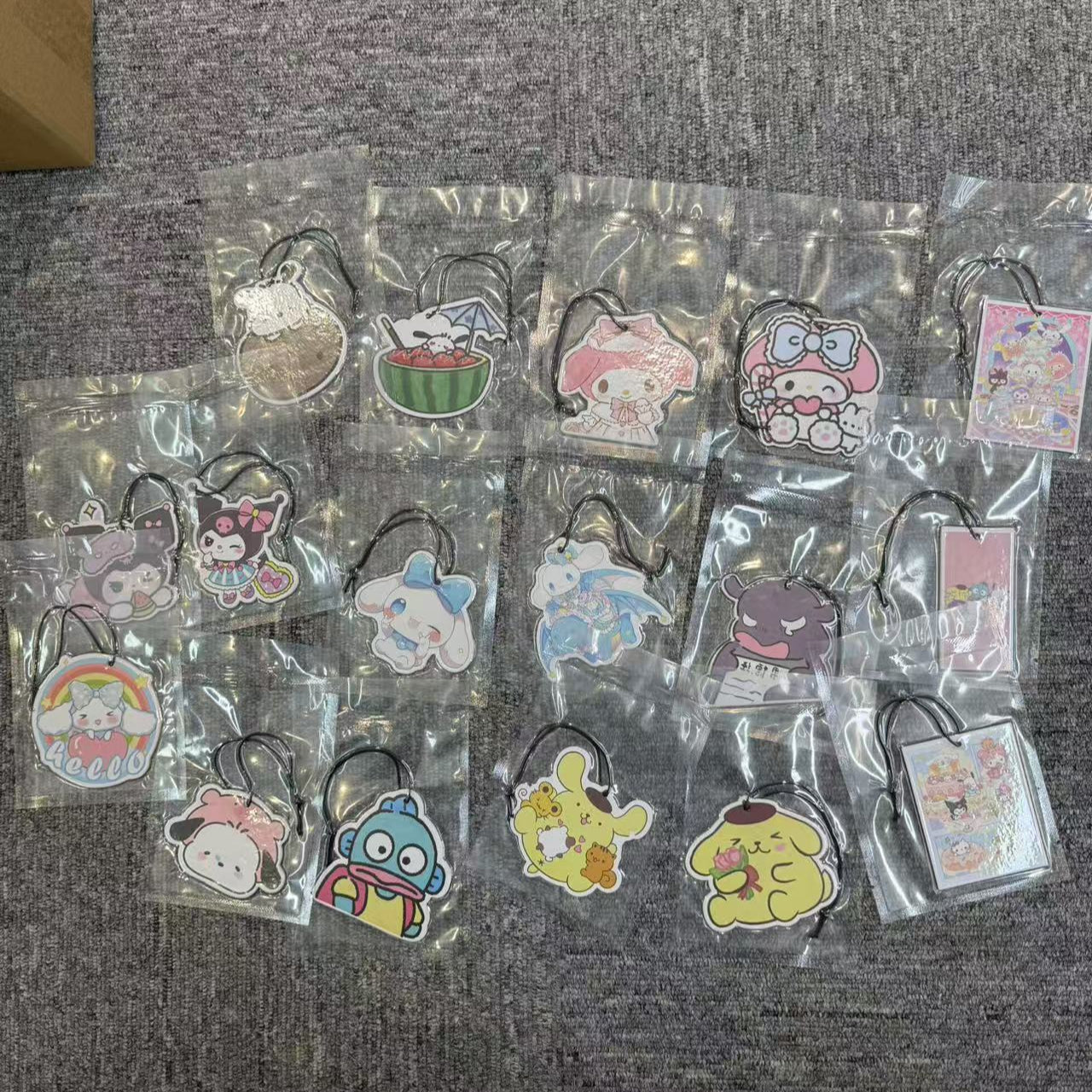 Y-15 Sanrio Air Freshner (color dots)