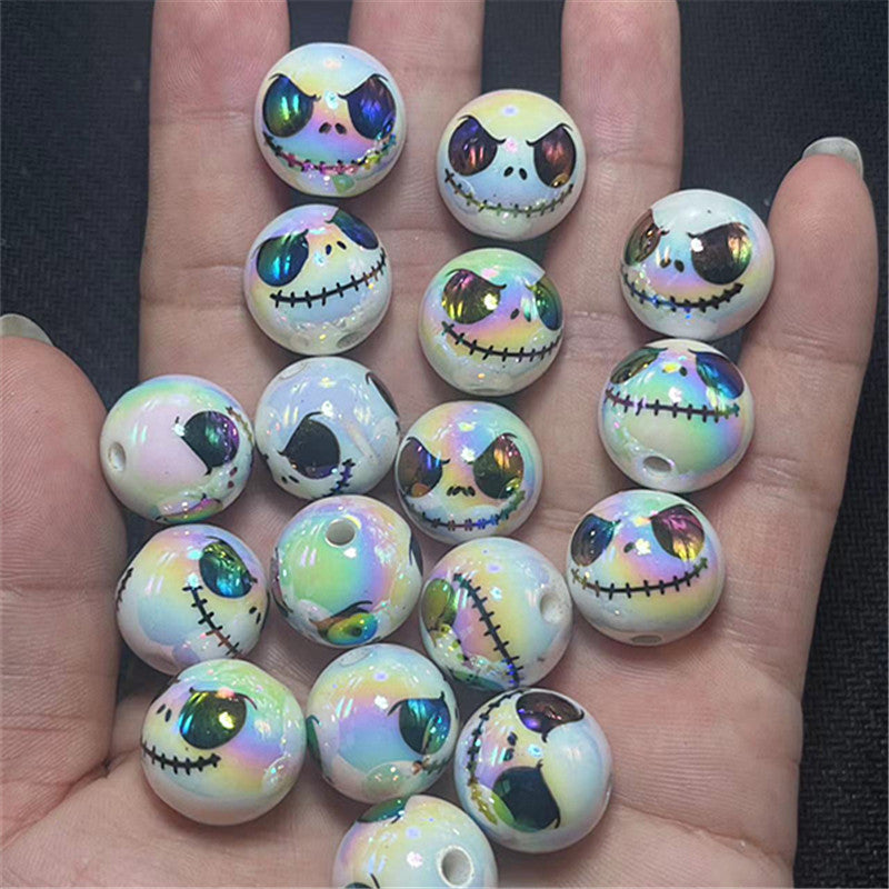 C-12 Jack&Halloween Beads (4pcs/bag (by charms