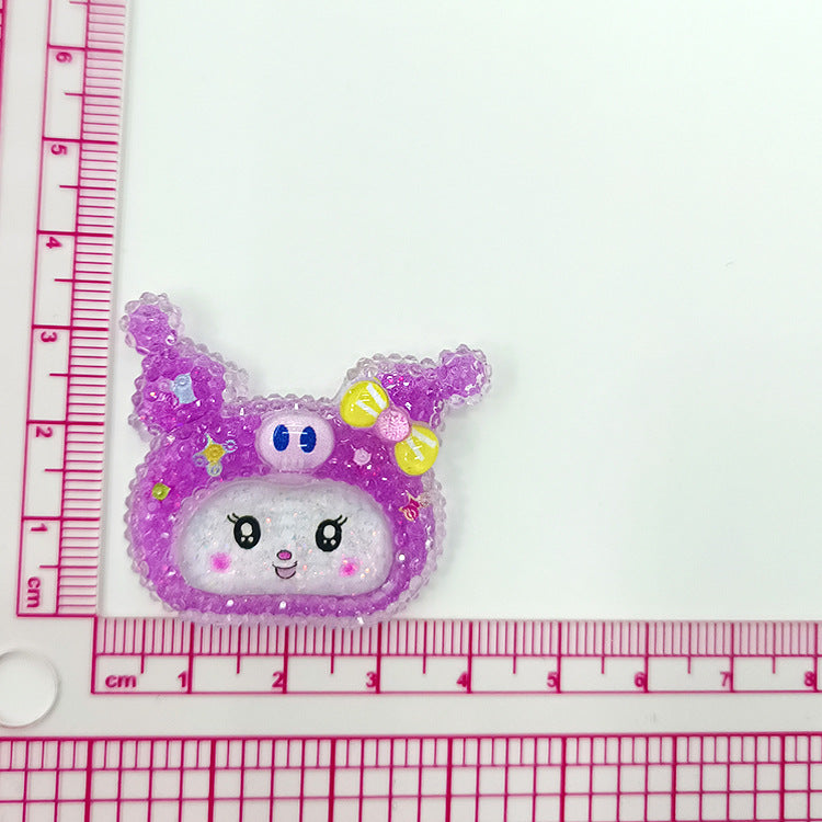 D-42 Sanrio Glitter Flat Back