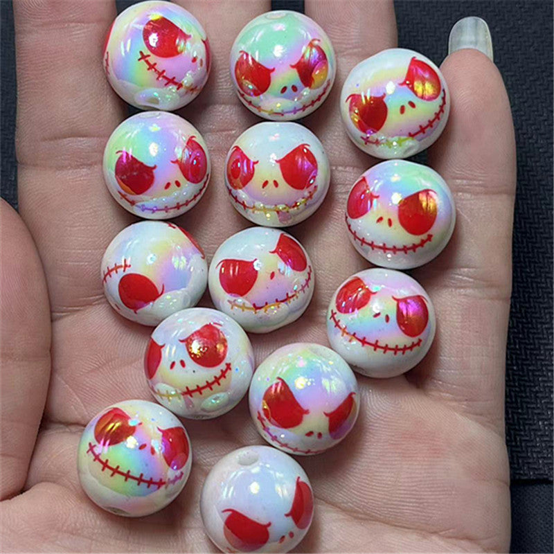 C-12 Jack&Halloween Beads (4pcs/bag (by charms