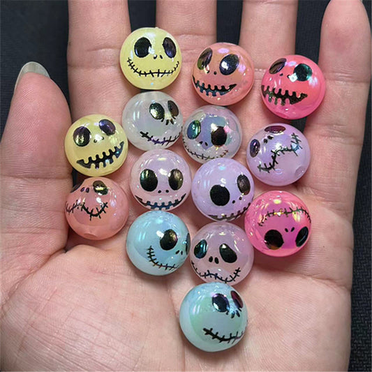 C-12 Jack&Halloween Beads (4pcs/bag (by charms