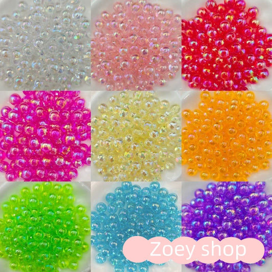 D-09 Glorious Bubble Beads (6mm)(by duck)