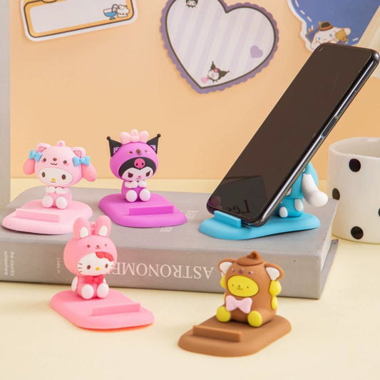 Y-14 Sanrio Phone Holder set-2（match by color dots）