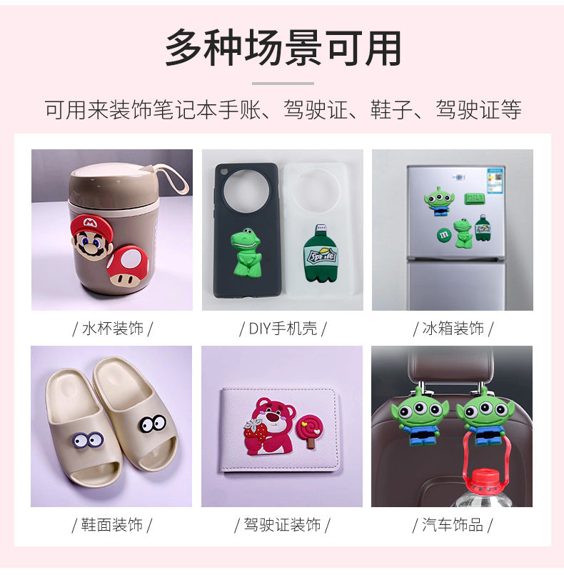D-34 PVC Sticker Sets(color dots