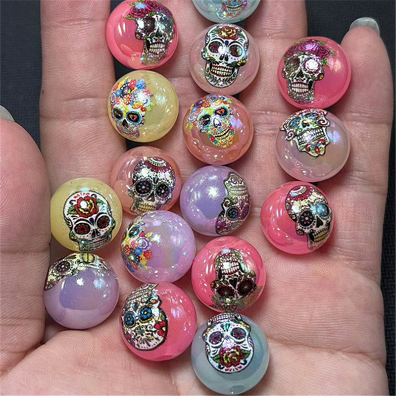 C-12 Jack&Halloween Beads (4pcs/bag (by charms