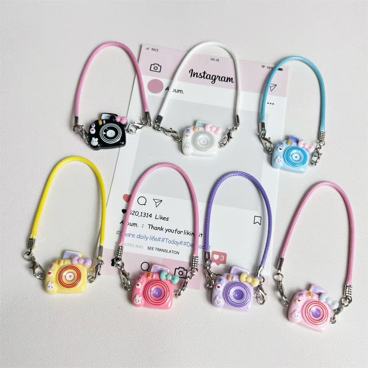 A-(flash sale) C-63 Mix Labubu Hanging (color dots