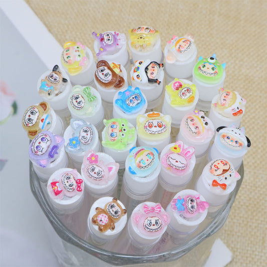 Y-10 Labubu&Stitch Eyebrow Brush (color dots
