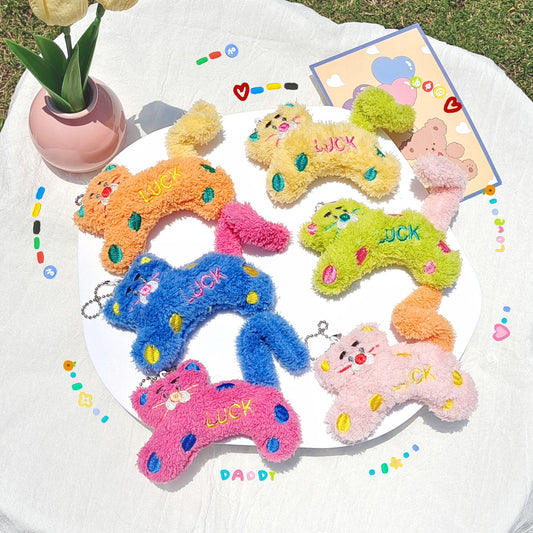 D-15 LUCK Cat Keychain (6styles (tail can be twisted