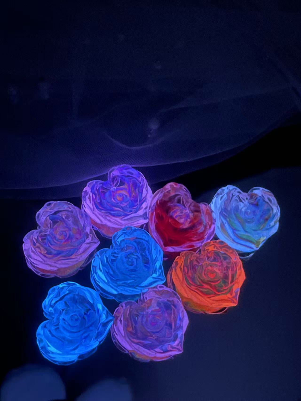 C-46 Luminous Rose Heart (8styles