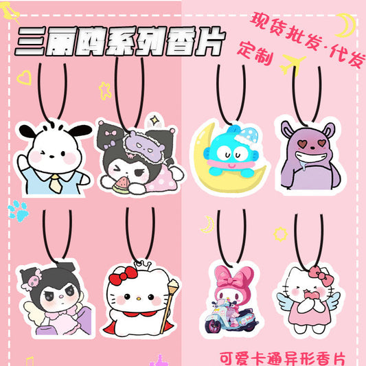 A-(New) Y-15 Sanrio Air Freshner (color dots)