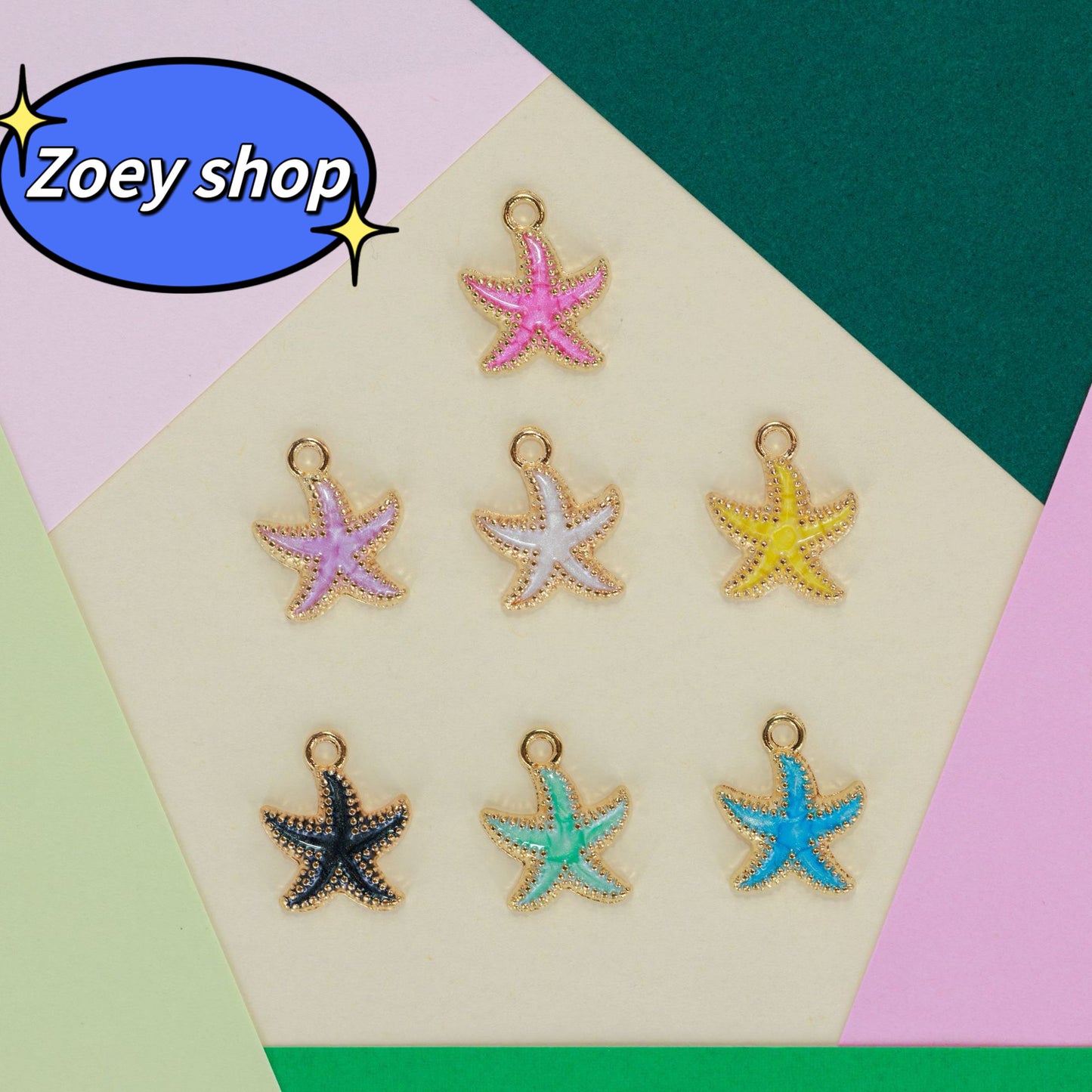 P-14 Starfish Pendant (7 styles
