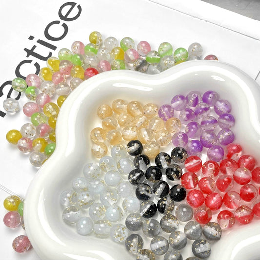 D-06 Glitter Big Beads(16mm) (4pcs/bag (By charms