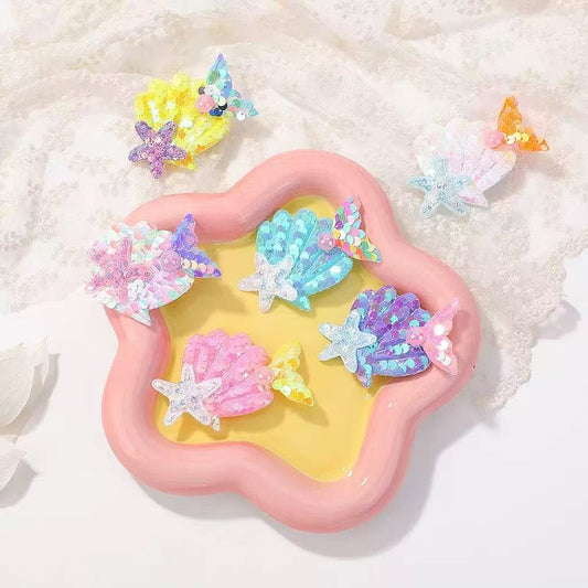 C-19 Shinny Seashell Hair Pin(6 styles)