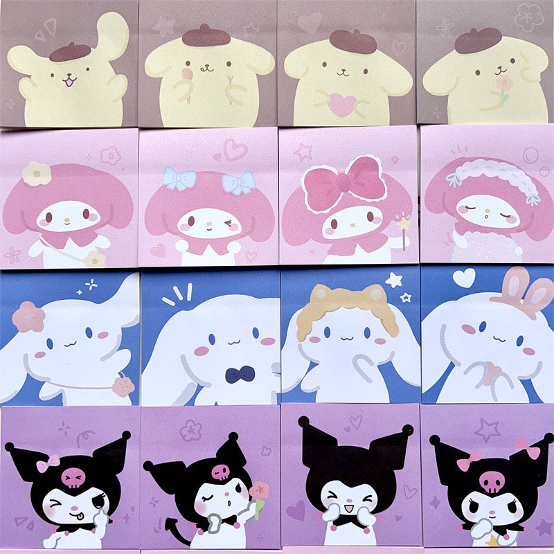 Y-08 Sanrio Sticky Note (4 styles/bag