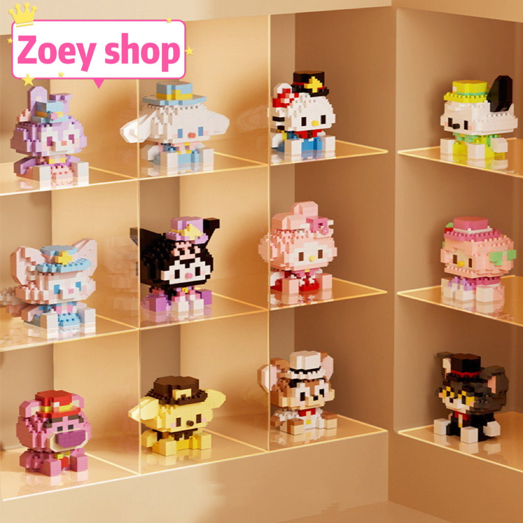 B-03 Sanrio Cute Bricks (Color dots)