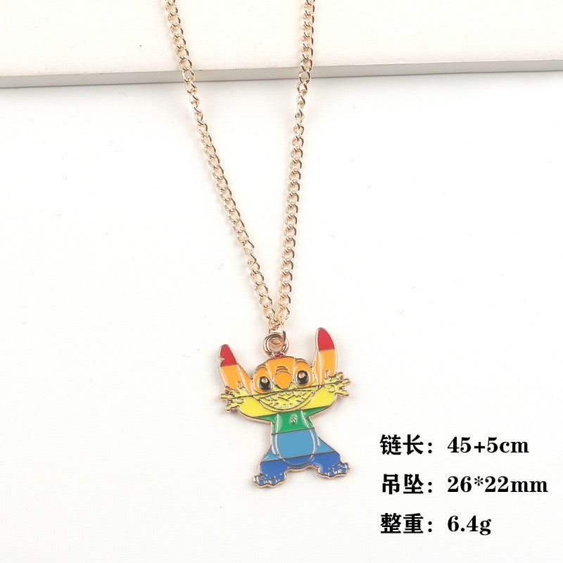 D-03 Silver Stitch Necklace (60cm chain