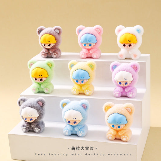 C-35 Flocking Bear Dimoo