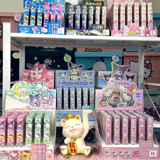 Y-32 Luxury Sanrio&Labubu Blind Pens(color dots