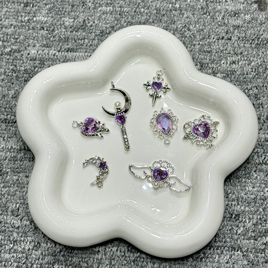 P-05 Magic Purple Pendant (earring