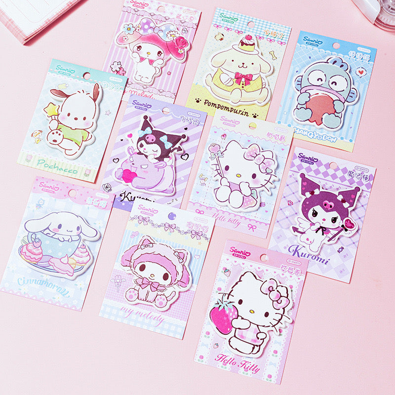 C-13 Sanrio Sticker Note set-2 (8styles