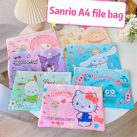 T-10 Sanrio A4 file Bag (don't join game)