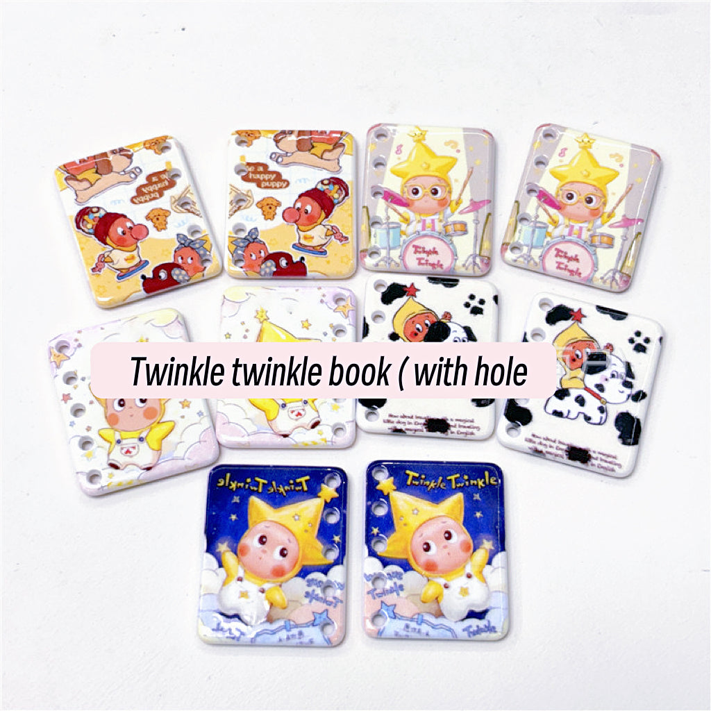 C-29 Mix Book Charms (3pcs/bag (by charms