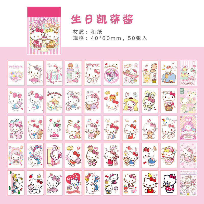 Y-23 Sanrio Tiny Note book (color dots
