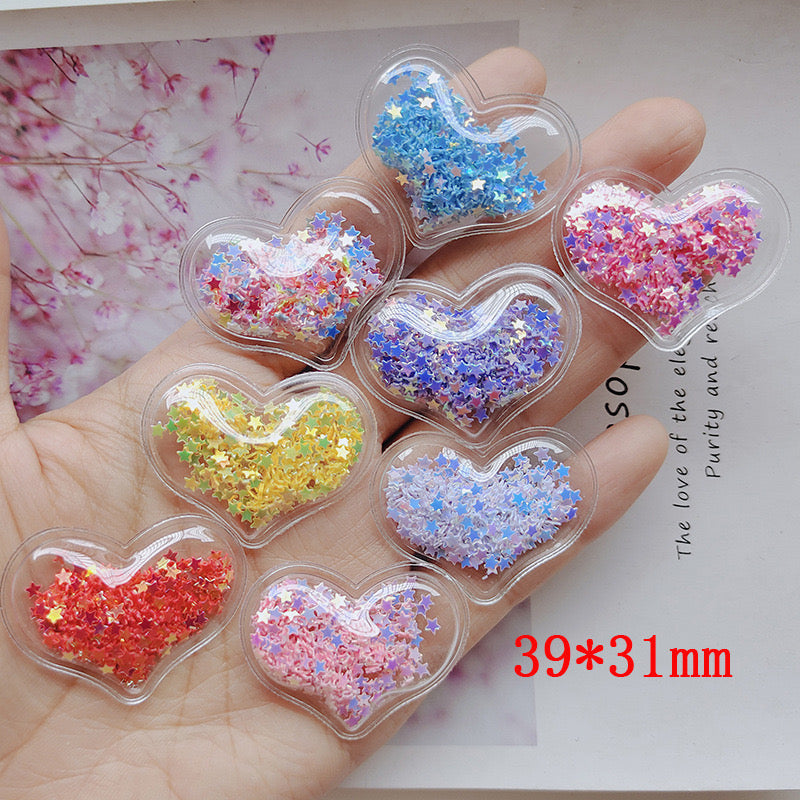 C-36 Sugar Crown Shinny Plate (color dots