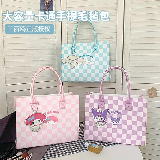 T-25 Sanrio Felt handbag (huge
