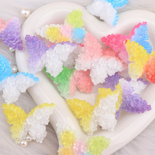 C-02 Luminous Big Rose Butterfly (9styles