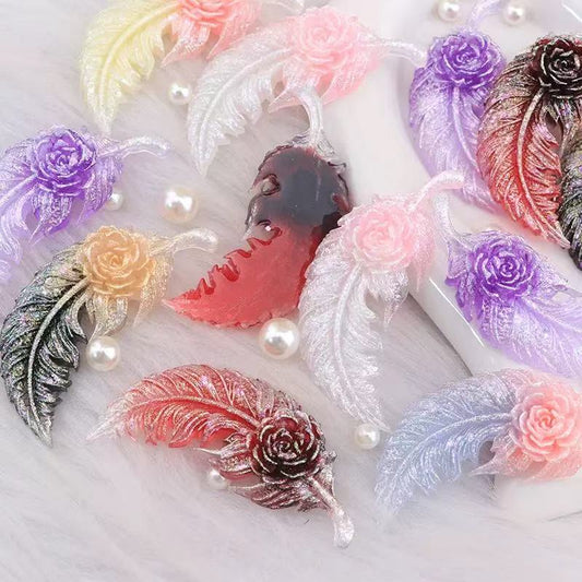 C-45 Luminous Feather Charms(10 styles)
