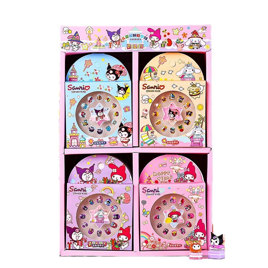 Y-21 Luxury Sanrio Press-on Nails (4 styles (color dots