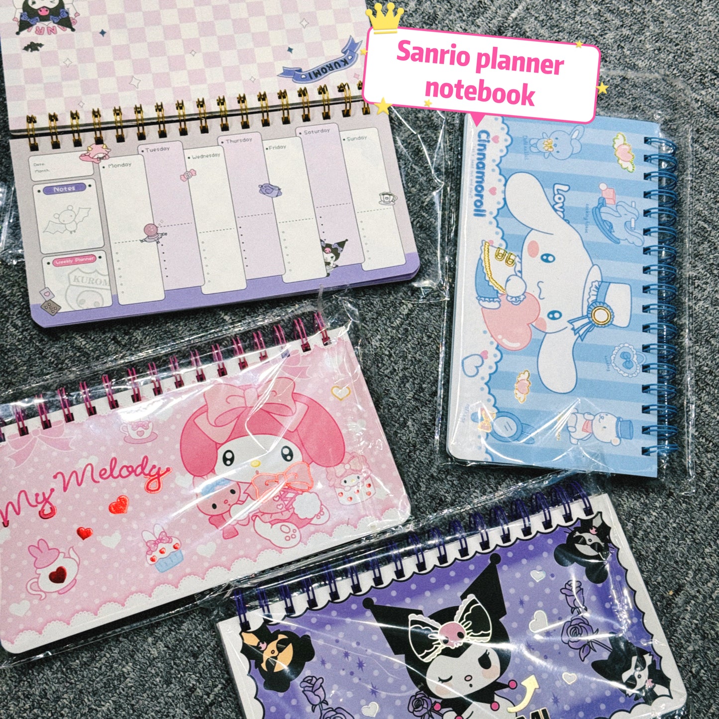 T-07 Sanrio Planner Notebook (don't join game)