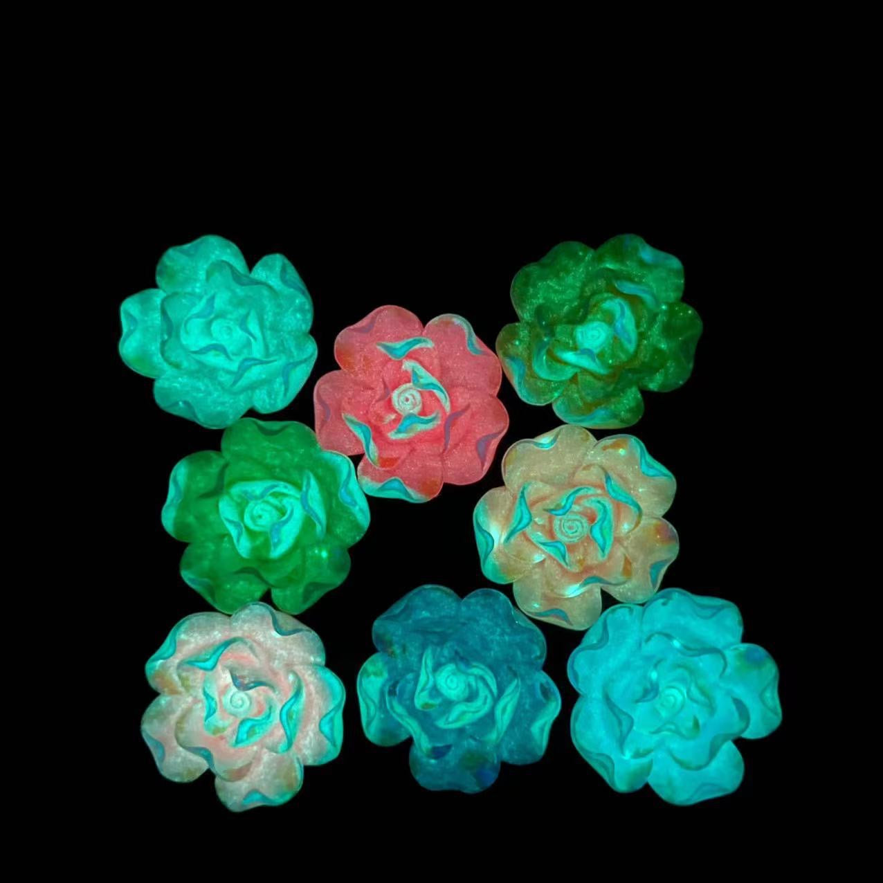 C-71 Luminous Rose Flower (9styles
