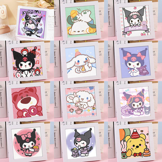 T-01 Sanrio Diamond DIY Frame(50 styles (don't join game)